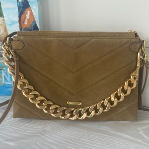 Rebecca Minkoff Edie Max Crossbody in Honey